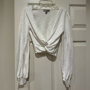 ASOS Twist Long Sleeve Top